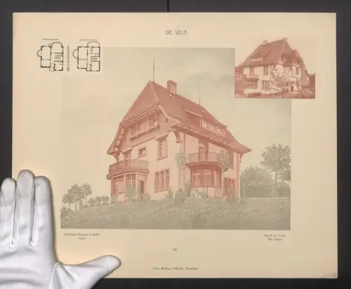 Fotografie Friedrich Wolfrum, Düsseldorf, Ansicht Aadorf bei Zürich, Villa Grieser, Architekten Pfleghard und Haefeli