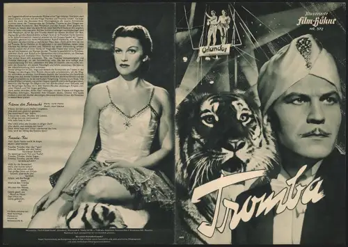 Filmprogramm IFB Nr. 372, Tromba, René Deltgen, Angelika Hauff, Regie: Helmut Weiss