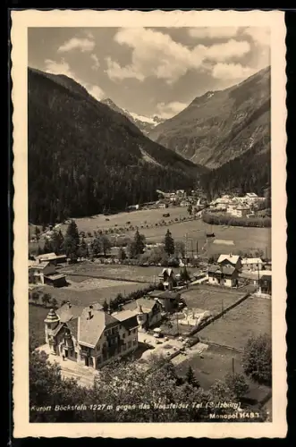AK Böckstein /Salzburg, Teilansicht mit Blick gegen das Nassfelder Tal