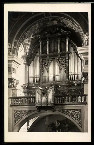 AK Lambach /Ob.-Österr., Stift, Innenansicht