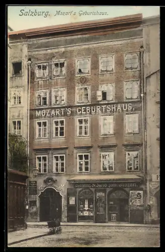 AK Salzburg, Mozarts Geburtshaus