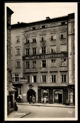 AK Salzburg, Mozarts Geburtshaus