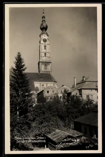 AK Braunau am Inn, Stadtpfarrkirche