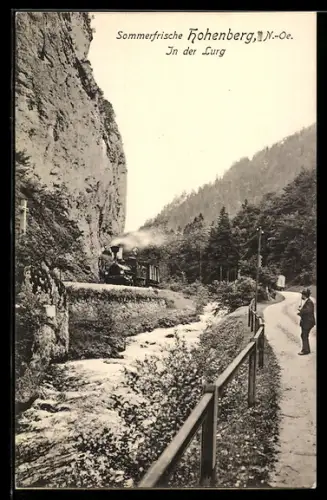 AK Hohenberg, Lokomotive in der Lurg