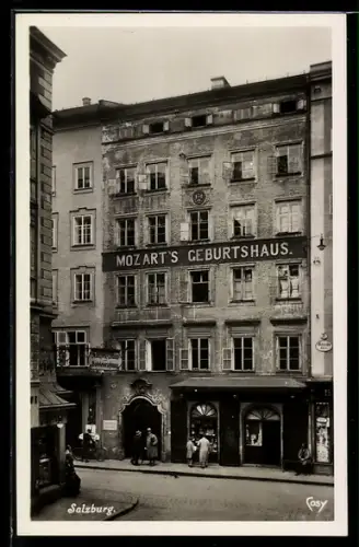 AK Salzburg, Mozarts Geburtshaus