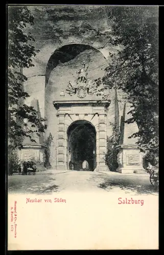 AK Salzburg, Neuthor von Süden