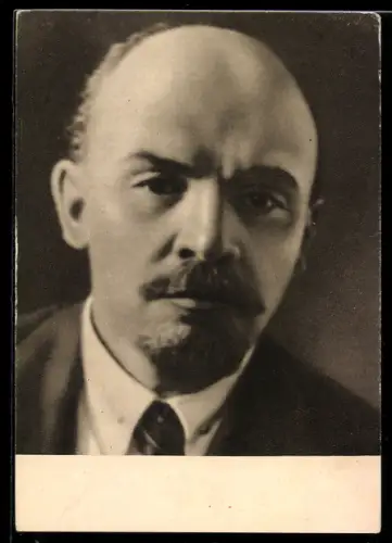 AK Wladimir Iljitsch Lenin im Portrait