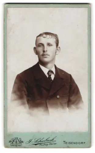 Fotografie J. Schubeck, Teisendorf, Porträt eines Mannes