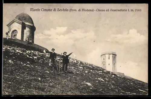 AK Sestola, Monte Cimone, Chiesa ed Osservatorio