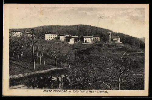 AK Corte Inferiore /Val di Non, Vista del villaggio nel Val di Non