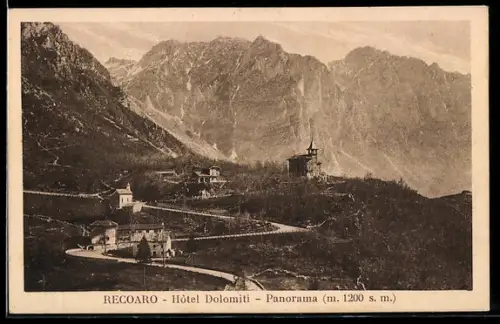 AK Recoaro, Hôtel Dolomiti, Panorama