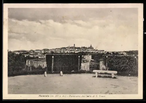 AK Macerata, Panorama dal Colle di S. Croce