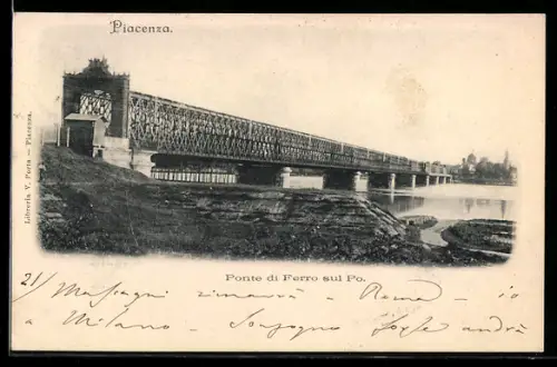 AK Piacenza, Ponte di Ferro sul Po