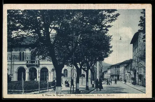 AK San Piero in Bagno, Palazzo Comunale, Viale C. Battisti