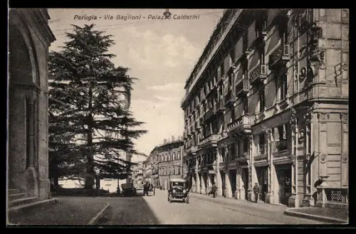 AK Perugia, Via Baglioni, Palazzo Calderini