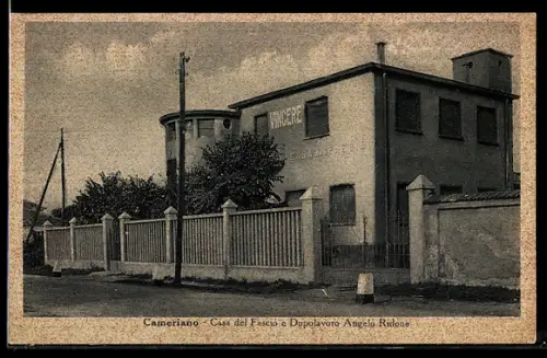 AK Cameriano /Casalino, Casa del Fascio e Dopolavoro Angelo Ridone