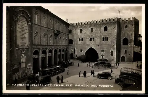 AK Fabriano, Piazza Vitt. Emanuele, Palazzo del Podestà