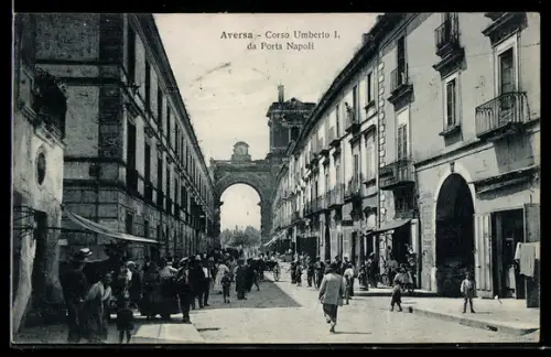 AK Aversa, Corso Umberto I da Porta Napoli