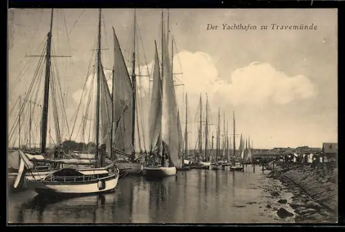 AK Travemünde, Partie am Yachthafen