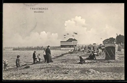 AK Ostseebad Travemünde, Strandleben