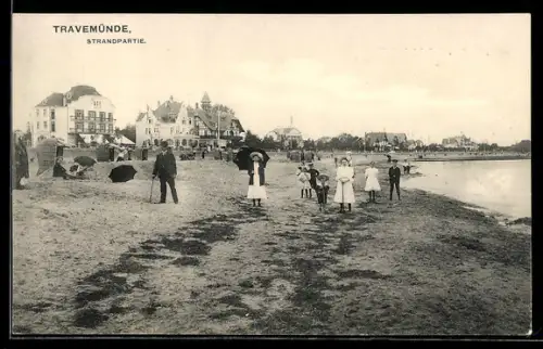 AK Travemünde, Strandpartie
