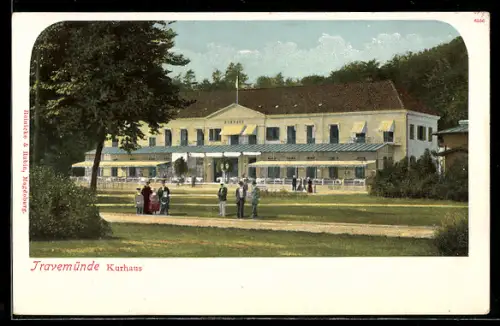 AK Travemünde, Partie am Kurhaus