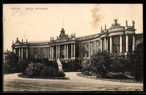AK Berlin, Königl. Bibliothek