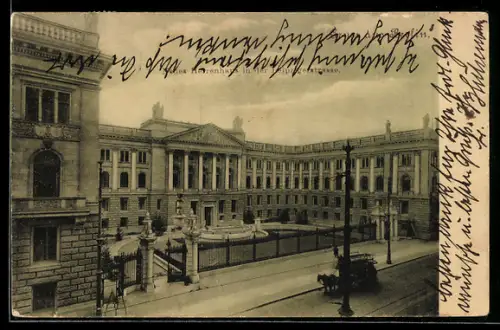 AK Berlin, Herrenhaus in der Leipzigerstrasse