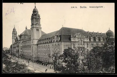 AK Berlin-Tiergarten, Kriminalgericht