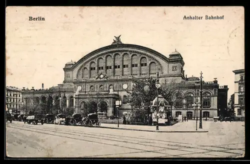 AK Berlin-Kreuzberg, Anhalter Bahnhof