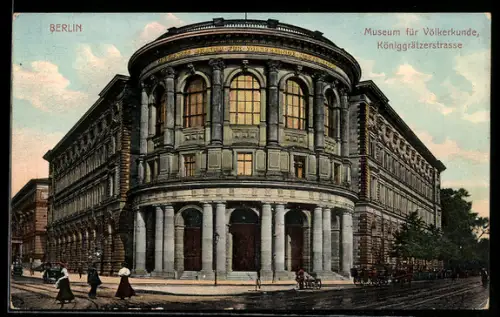 AK Berlin, Museum für Völkerkunde, Königgrätzerstrasse