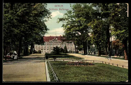 AK Berlin-Tiergarten, Schloss Bellevue