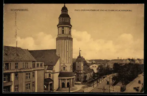 AK Schöneberg, Paul Gerhardt Kirche und Alte Kirche