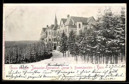 AK Benneckenstein i. Harz, Johanniter-Heilanstalt Sorge
