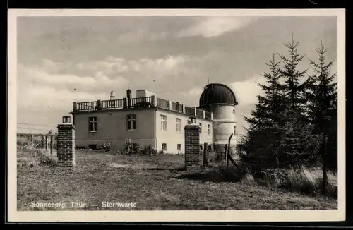 AK Sonneberg /Thür., Sternwarte