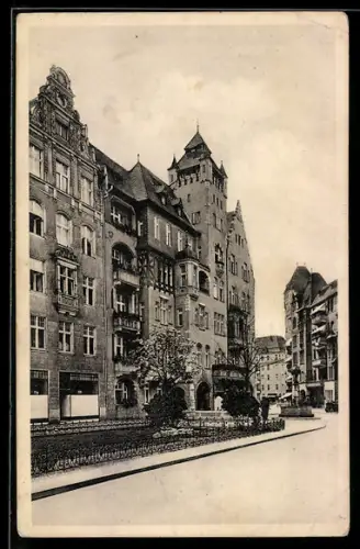 AK Berlin-Schöneberg, Bayrisches Viertel, Haberlandstrasse