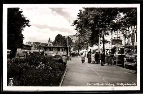 AK Berlin-Charlottenburg, Stuttgarter Platz
