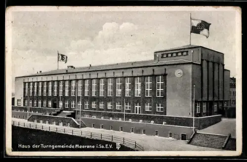 AK Meerane i. Sa., Haus der Turngemeinde Meerane E.V.