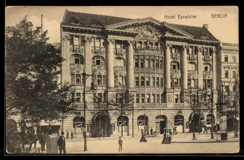 AK Berlin-Kreuzberg, das Hotel Excelsior