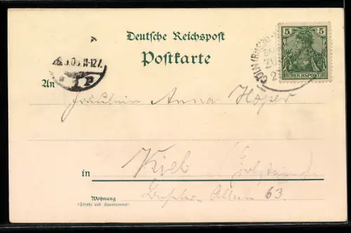 Lithographie Patrouille-Ritt, Manöver-Abschied