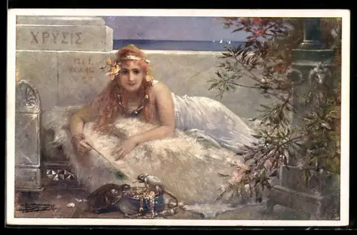 Künstler-AK Brüder Kohn (B.K.W.I) Nr. 1506: l`aphrodite Chryse