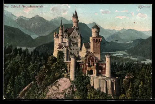 AK königliches Schloss Neuschwanstein