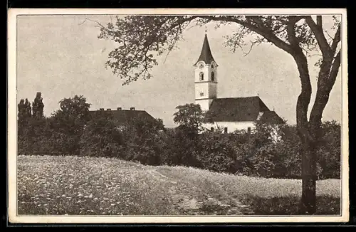 AK Ansfelden, Ortspartie mit Kirche