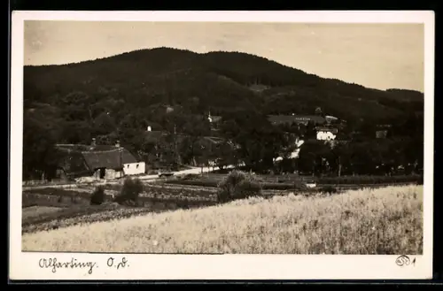 AK Altharting, Ortspartie im Gebirge