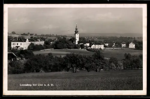 AK Leonding, Sicht zum Ort