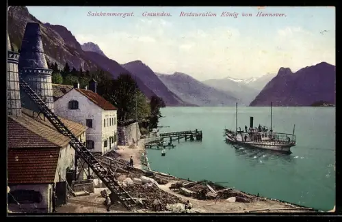 AK Gmunden, Restauration König von Hannover