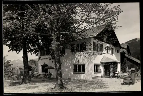 AK Bad Goisern am Hallstättersee, Kogl, Gasthaus Dachsteinansicht