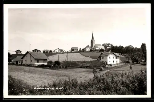 AK Andrichsfurt /O. Ö., Panorama mit Kirche