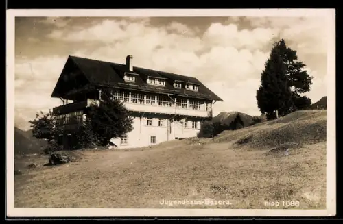 Foto-AK Friedrichshafen, Jugendhaus Bazora, Aussenansicht