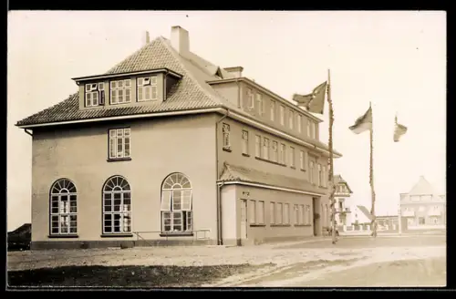 Foto-AK Wenningstedt, Jugendherberge in der Aussenansicht